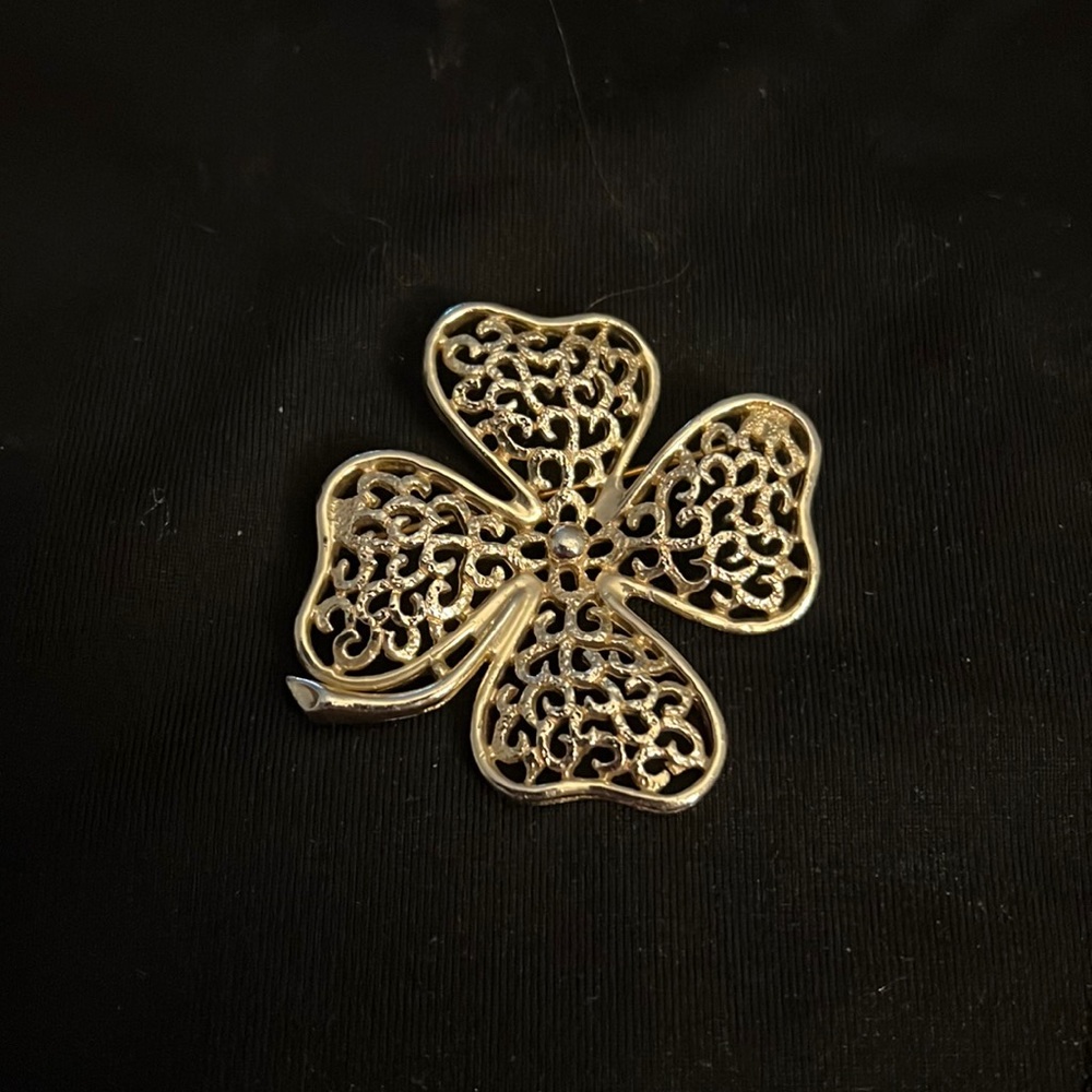 Vintage Sarah Coventry - 4 Leaf Clover - Brooch